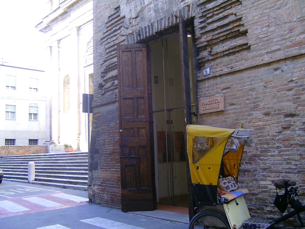 pinacoteca comunale, in risci a Faenza